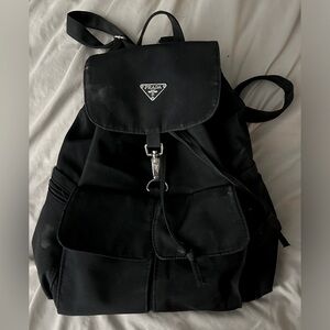 Prada drawstring backpack
